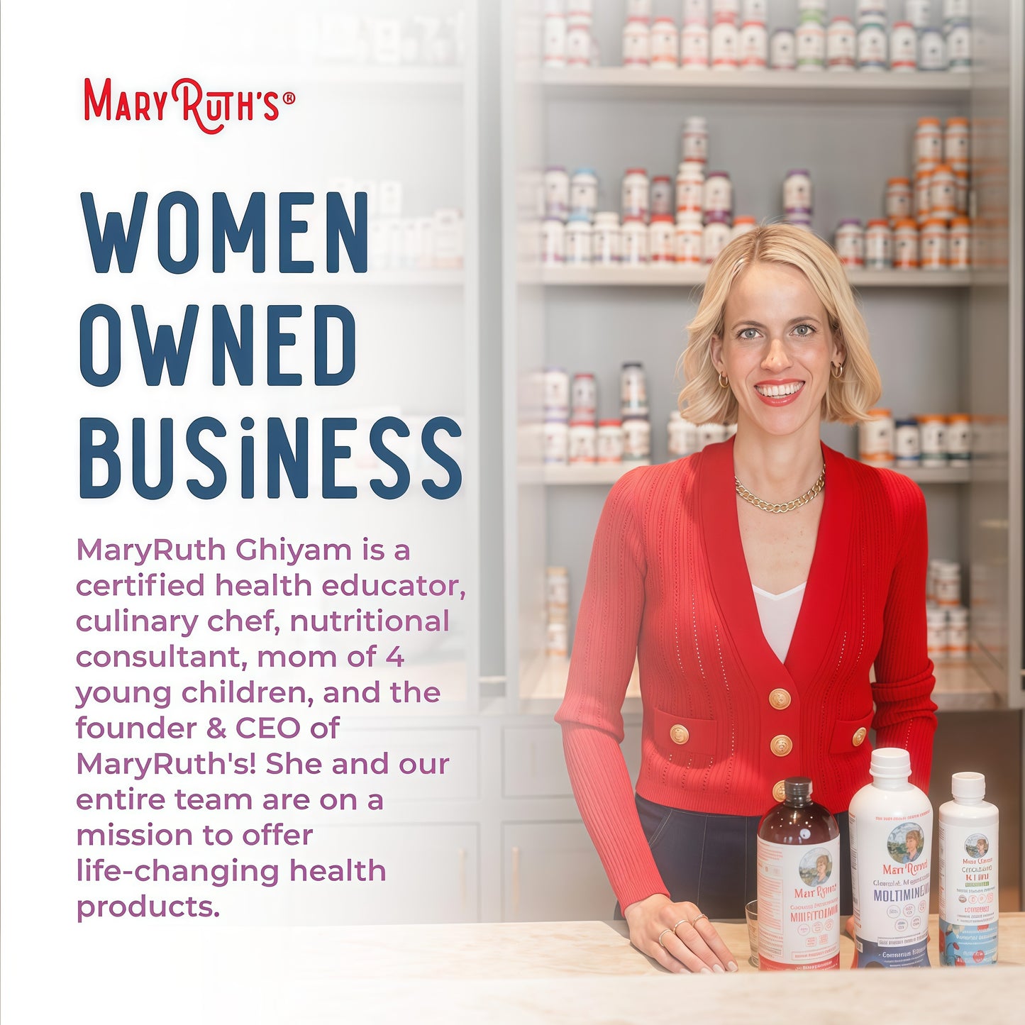 MaryRuth's Advanced Hair Care Bundle - Daily Liquid Hair Formula 16 oz & Hair Growth Max Liposomal 15.22 oz