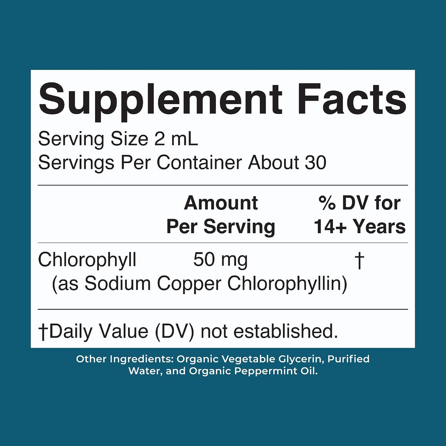 MaryRuth's Chlorophyll Liquid Drops, Delicious Minty Flavor, Vegan, 2 Fl Oz | Clean Label Project Certified®, Vegan, Non-Diluted Liquid Chlorophyll, Mulberry Derived Supplement for Ages 14+, Non-GMO