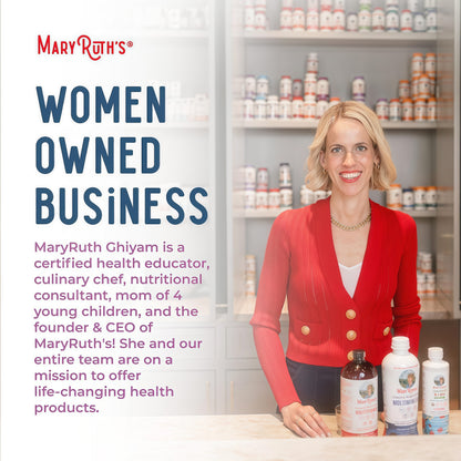 MaryRuth's Advanced Hair Care Bundle - Daily Liquid Hair Formula 16 oz & Hair Growth Max Liposomal 15.22 oz